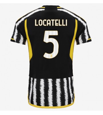 Juventus Manuel Locatelli #5 Koszulka Podstawowych 2023-24 Krótki Rękaw